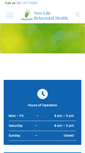 Mobile Screenshot of newlifebehavioralhealth.com