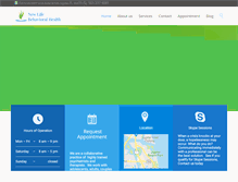 Tablet Screenshot of newlifebehavioralhealth.com